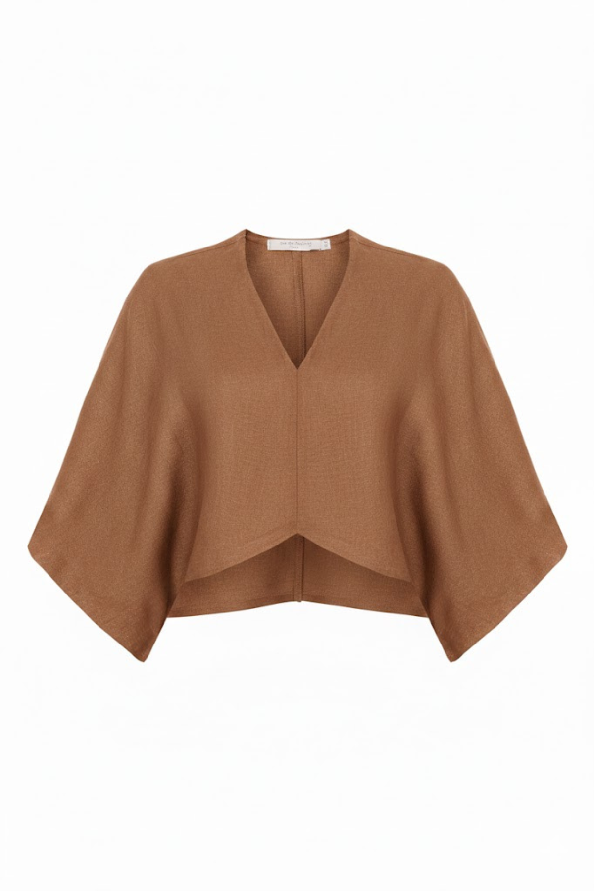 Blusa Ampla Manga Raglan Linho