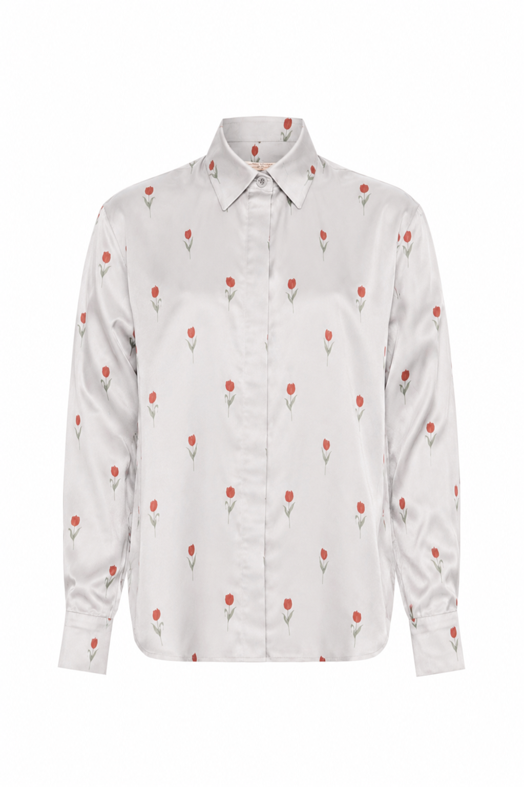 Camisa Algodão Com Seda Modelagem Clássica