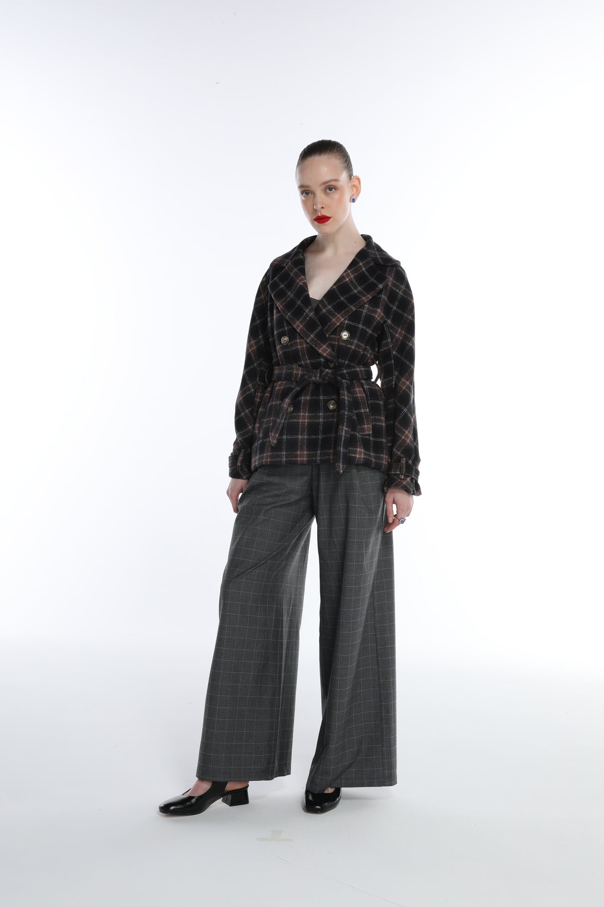 Calça Alfaiataria Cintura Alta