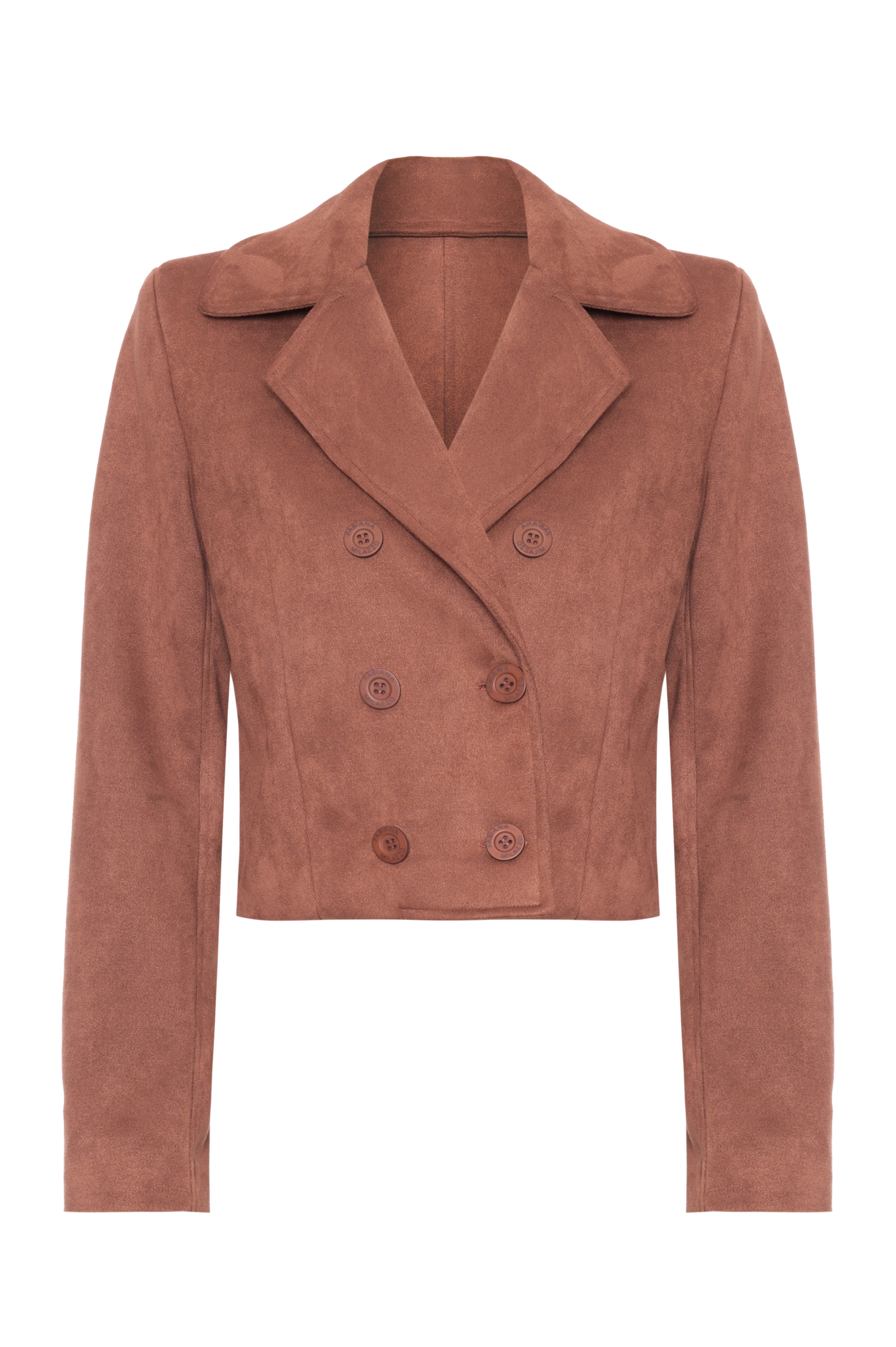 Blazer Curto Suede