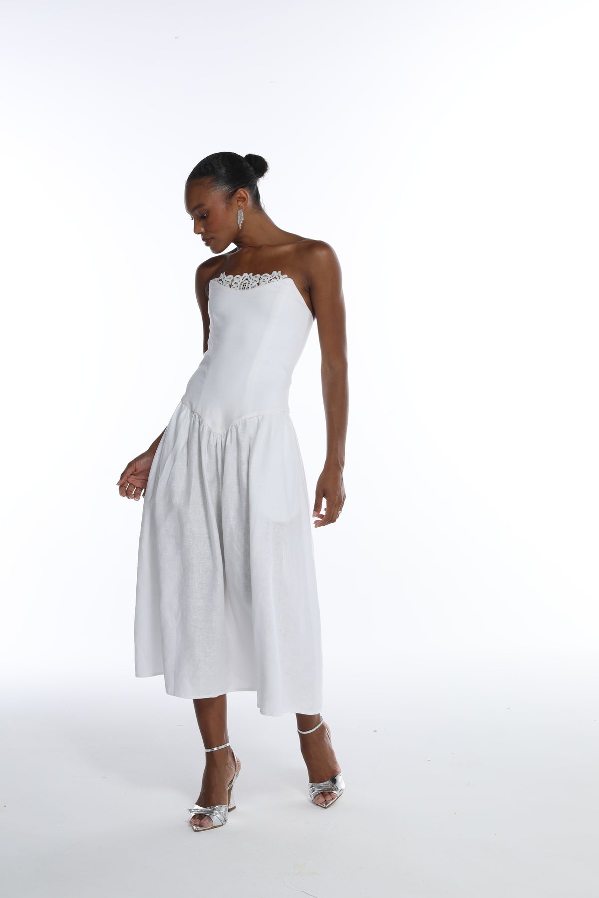 Vestido Mídi Abaulado