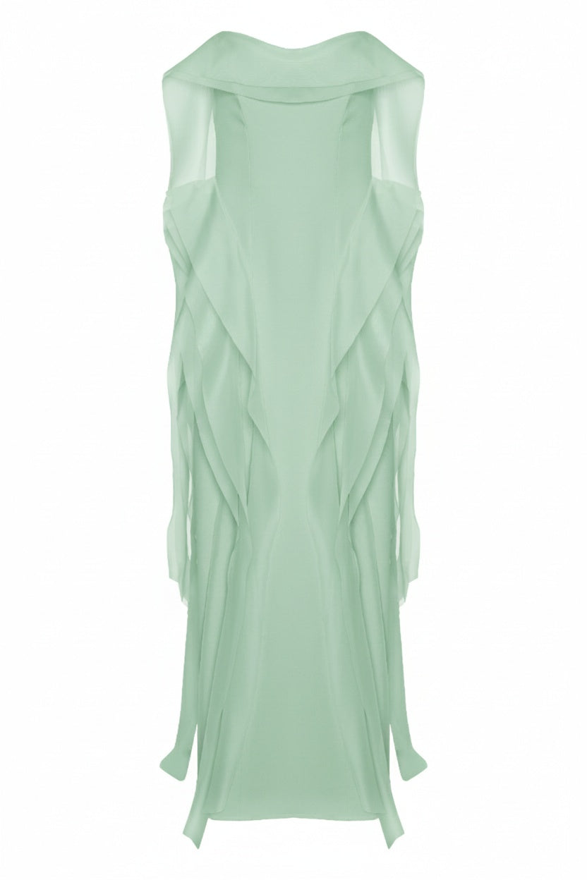 Vestido Longo Sem Alças
