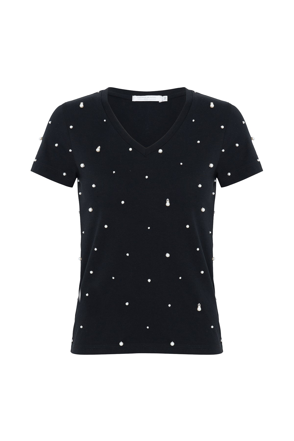 T- Shirt Poá de Pérolas