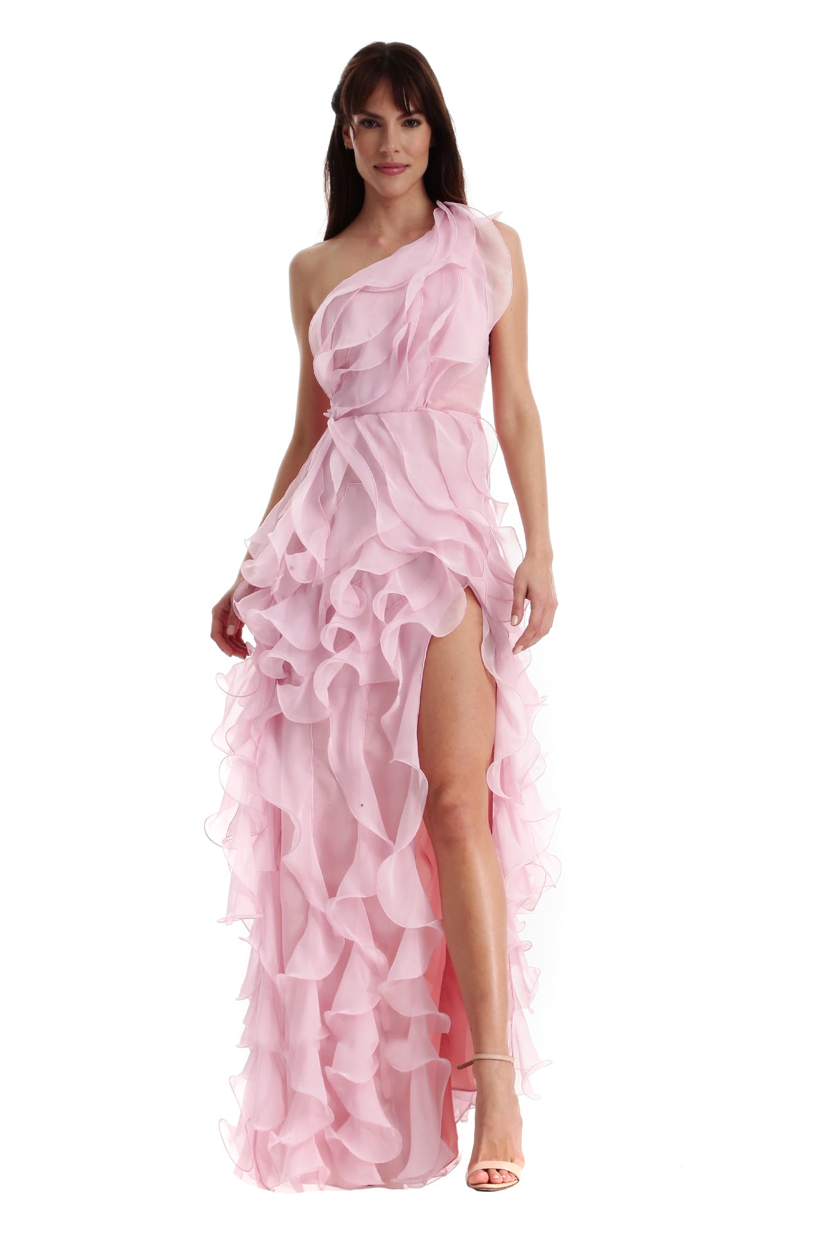 Vestido Jabô Um Ombro Só