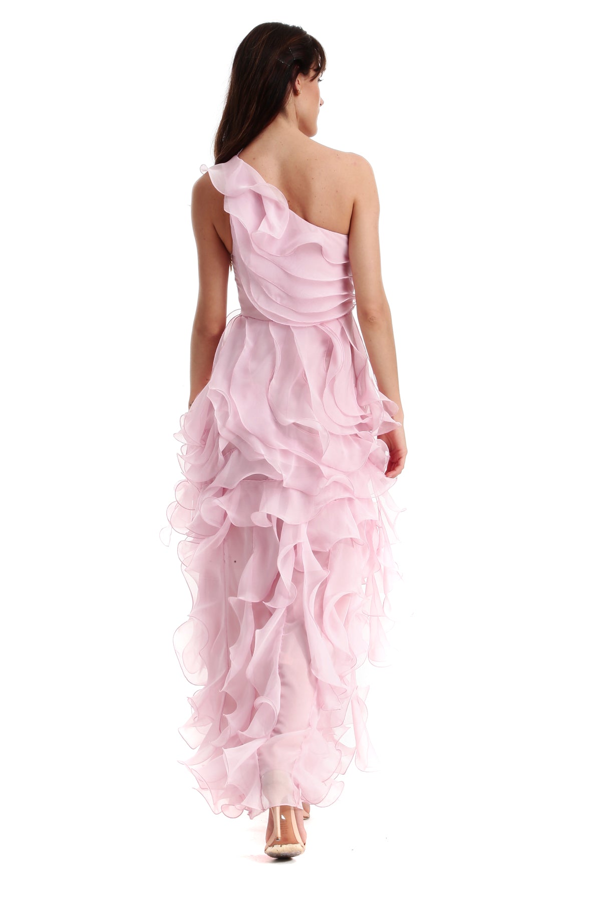 Vestido Jabô Um Ombro Só