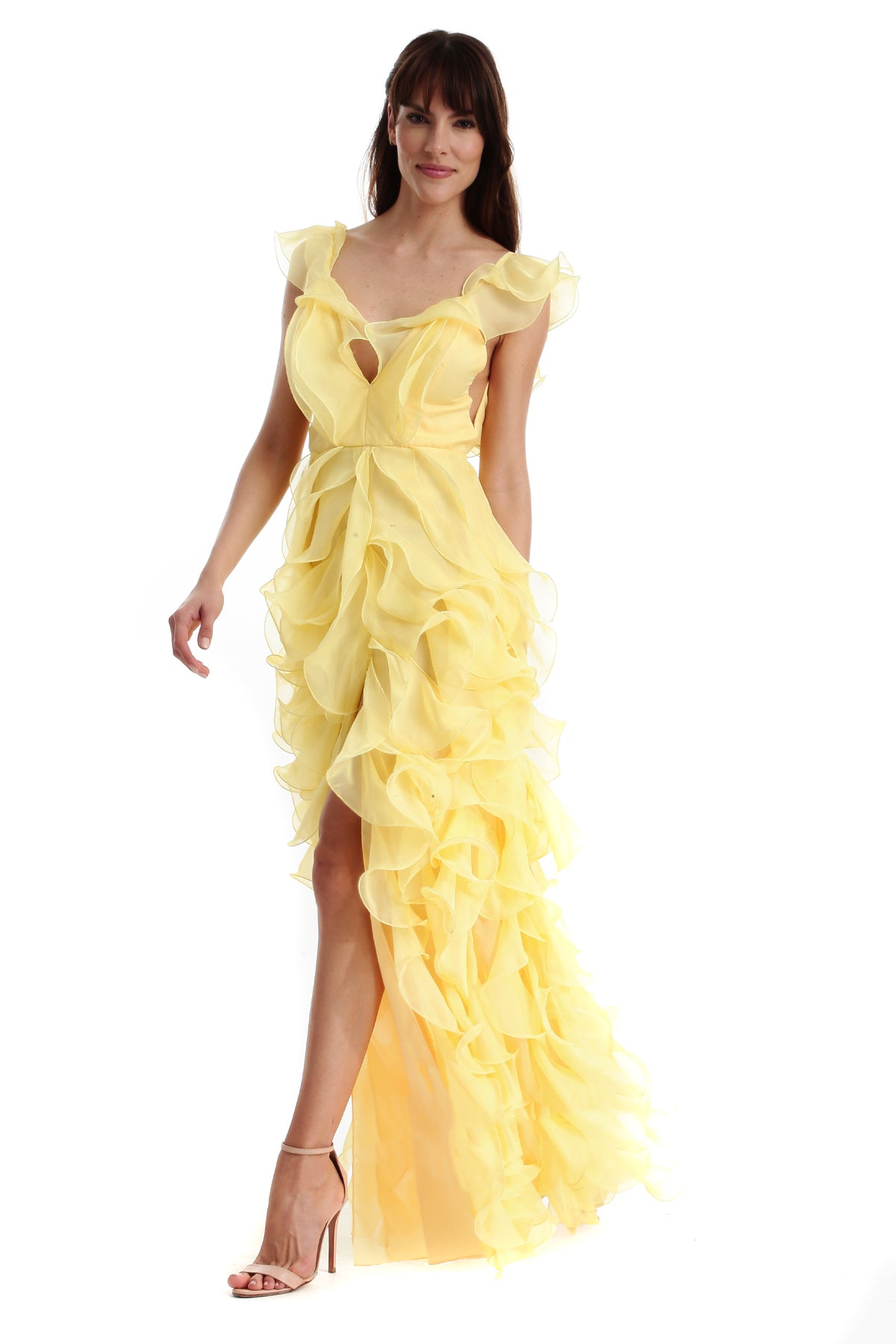 Vestido Jabô com Decote em V