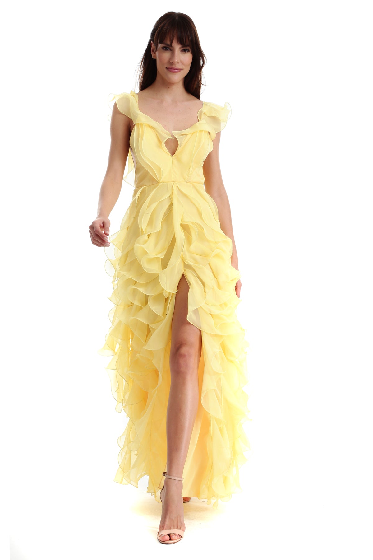 Vestido Jabô com Decote em V