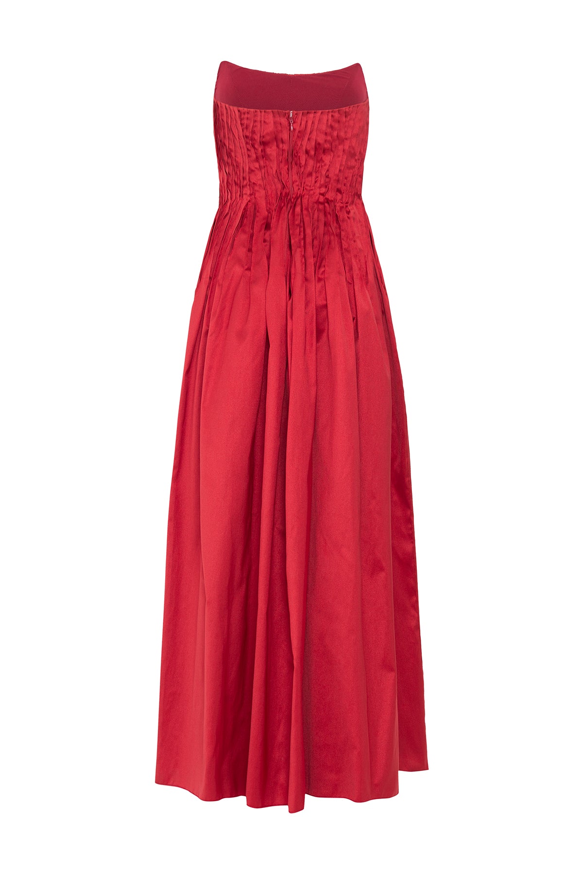 Vestido Longo TQC Drapeado Estruturado