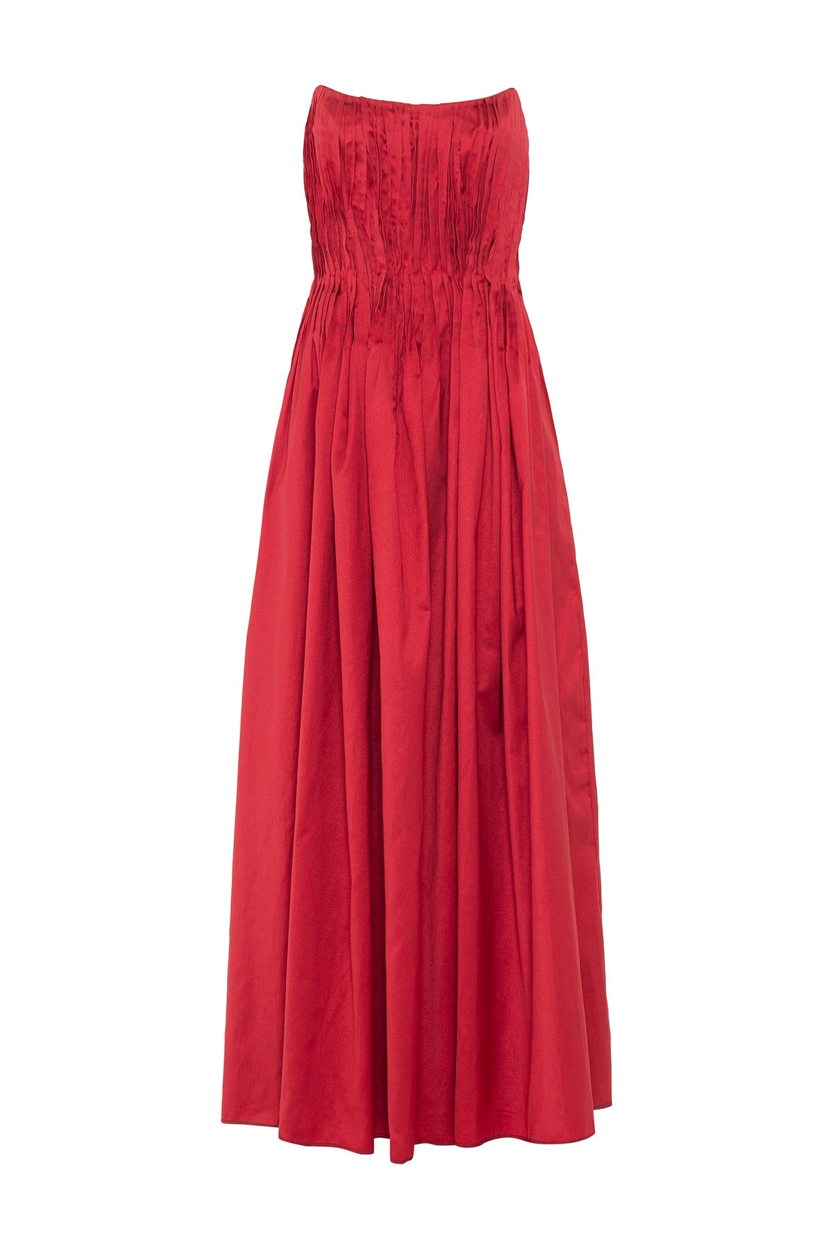 Vestido Longo TQC Drapeado Estruturado