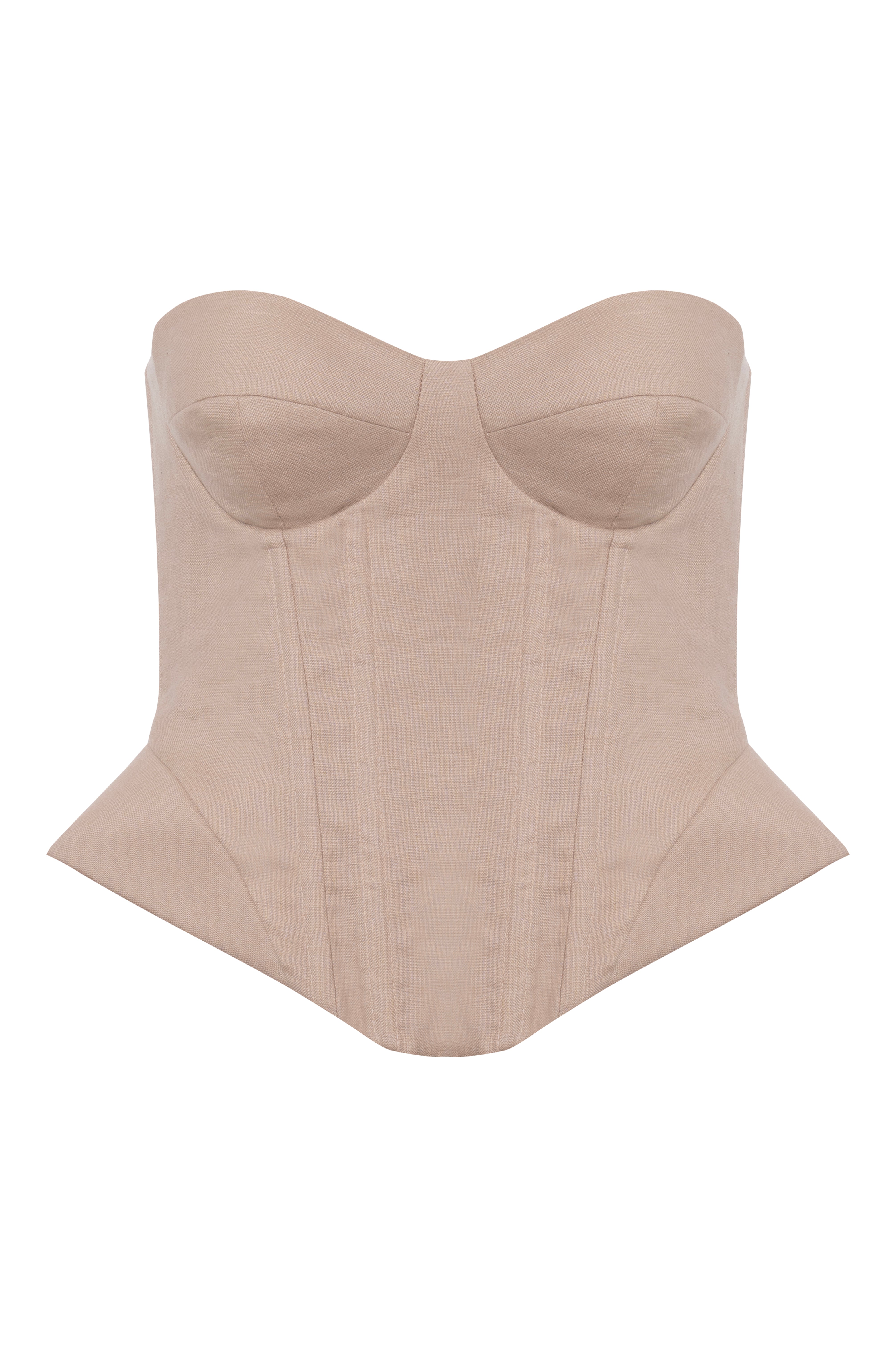 Corset Estruturado Linho