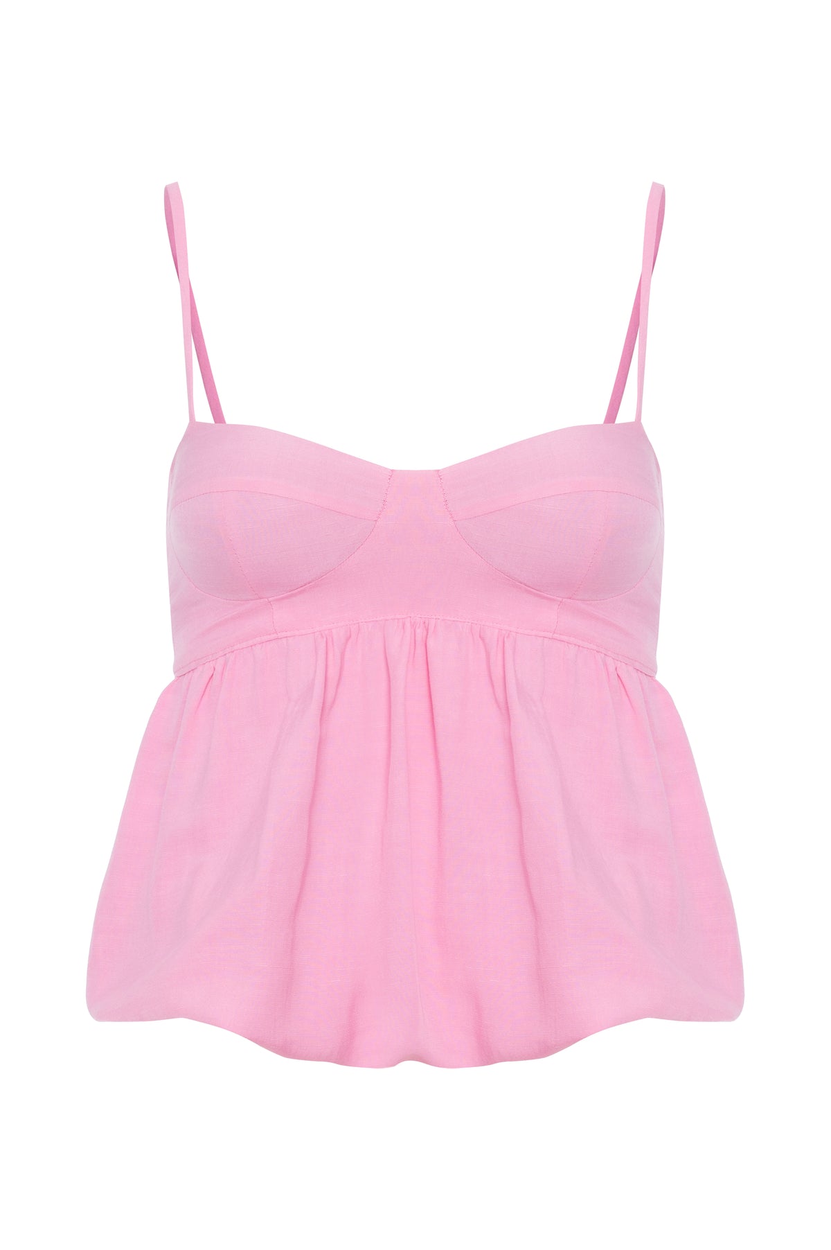 Blusa Balonê Alças Finas