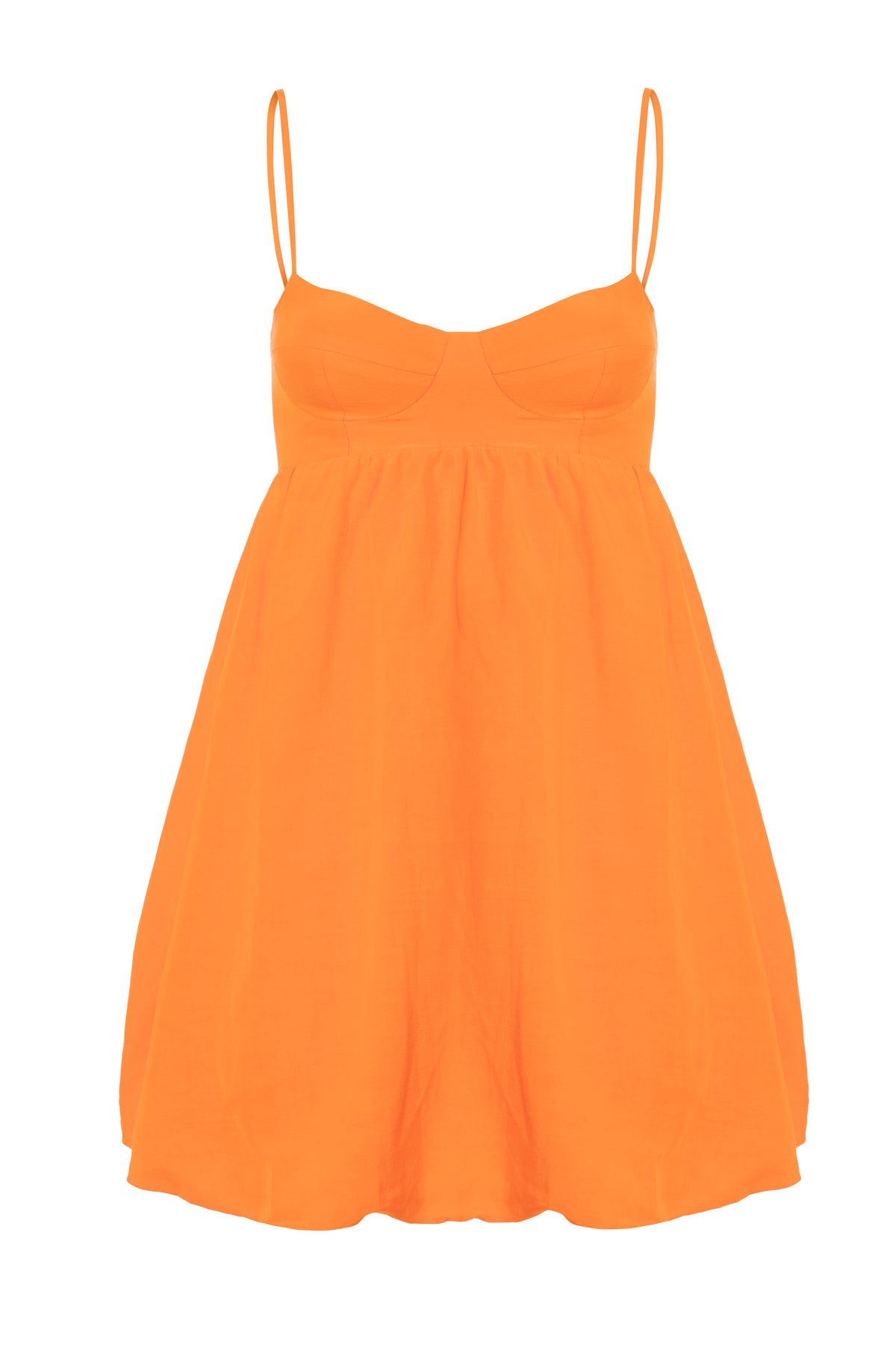 Vestido Balonê Alças Finas