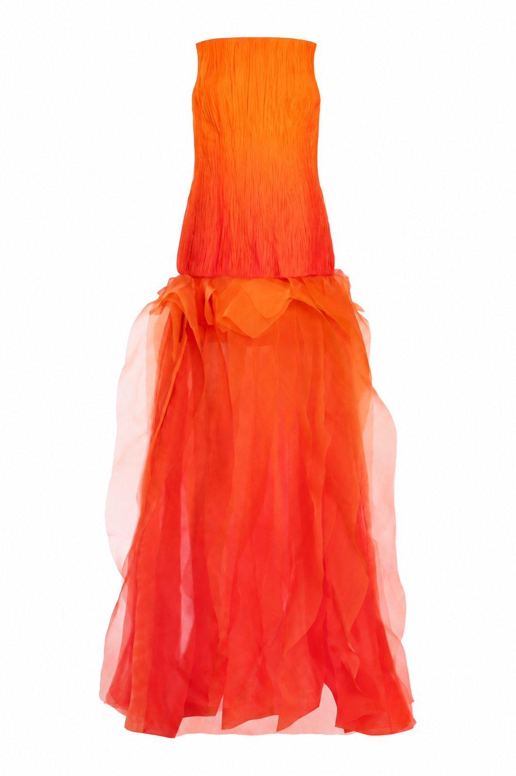 Vestido Longo Organza