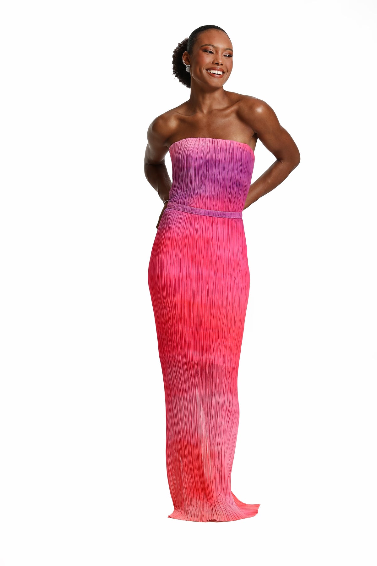 Vestido Longo Sem Alças