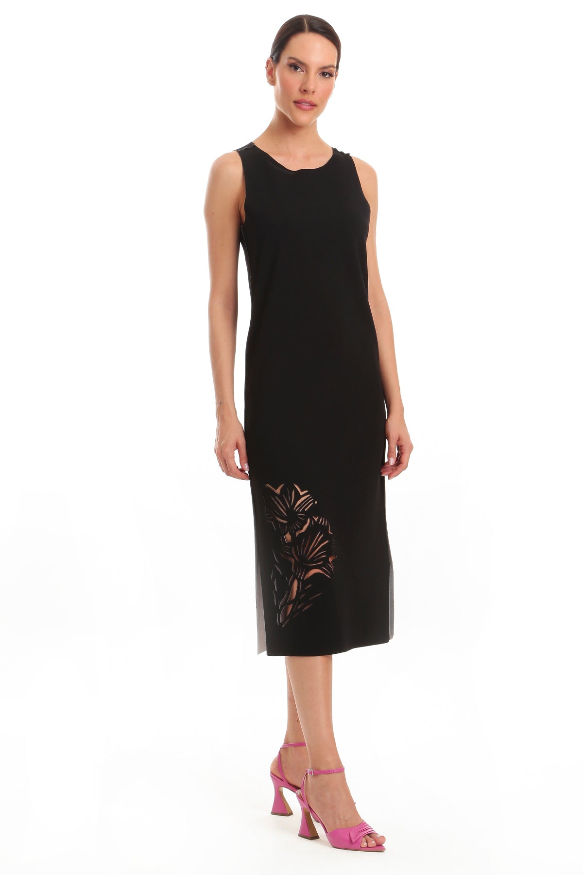 Vestido Midi Double Crepe