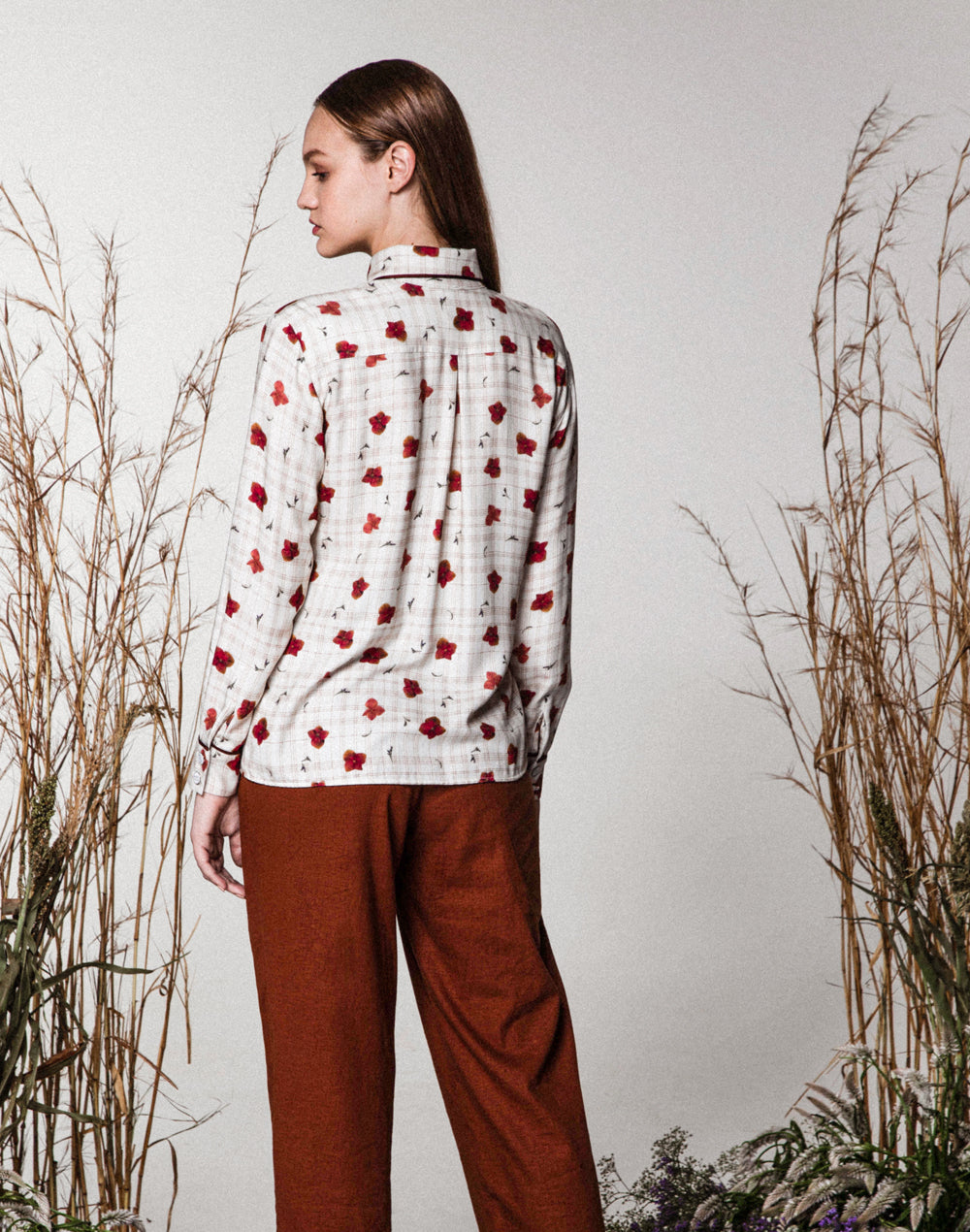 Camisa Clássica Marsala