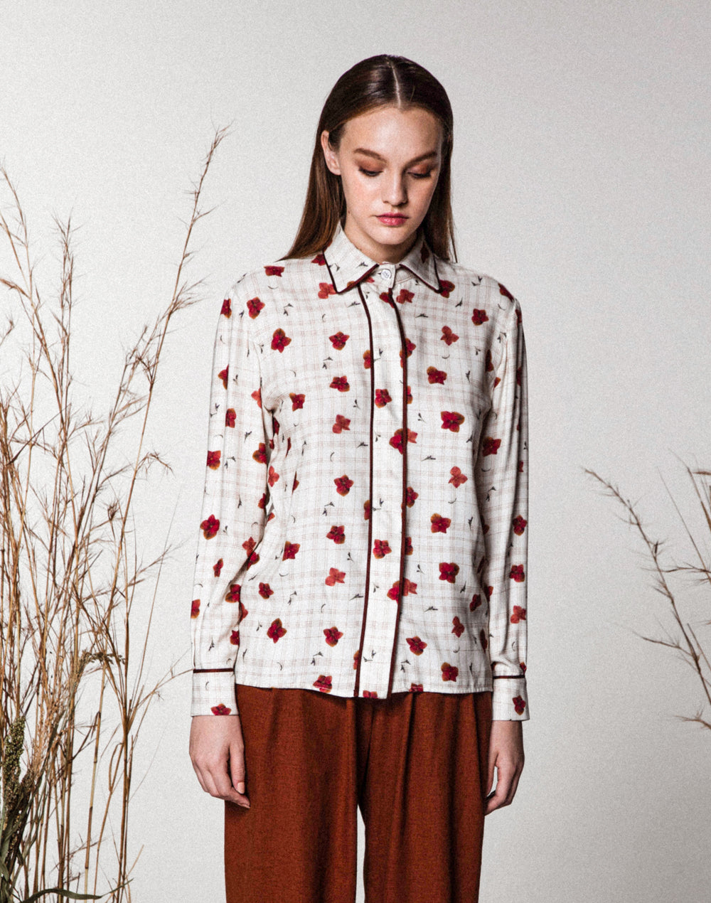 Camisa Clássica Marsala