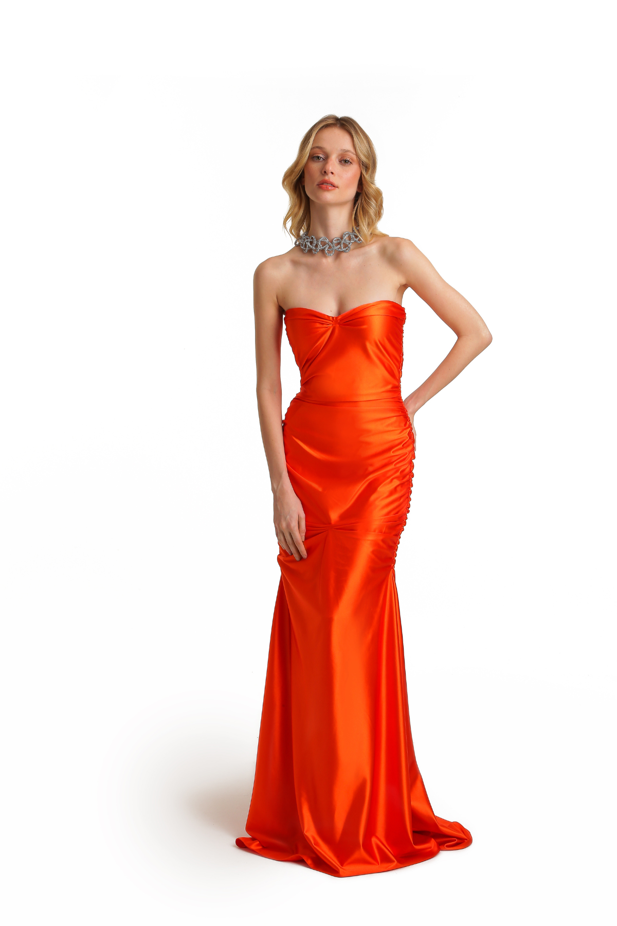 Vestido Longo TQC Drapeado