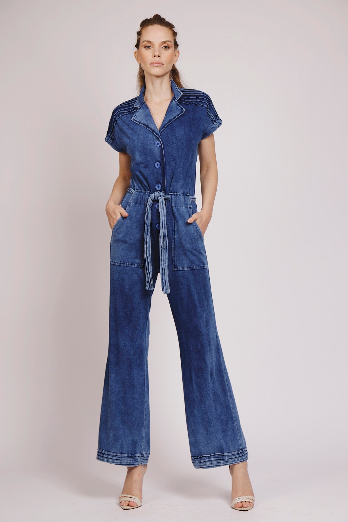 Macacão Jeans Denim