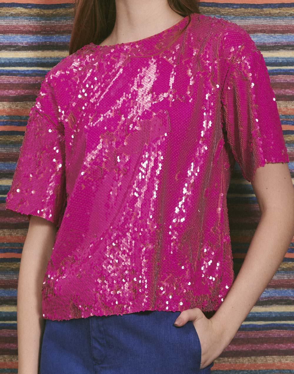 T-Shirt de Paetê