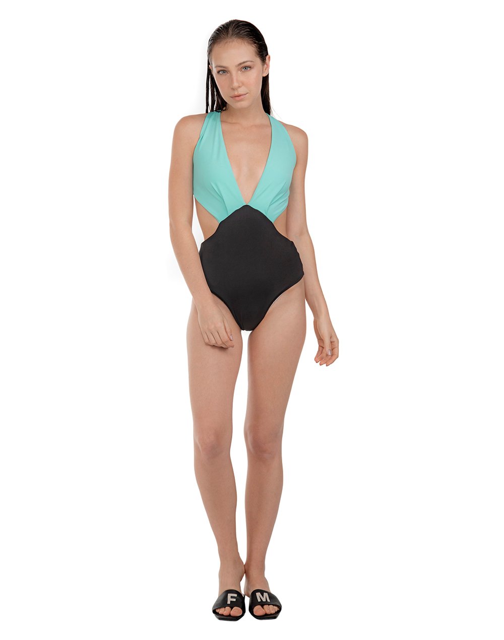 Body Duo Color com Nó nas Costas