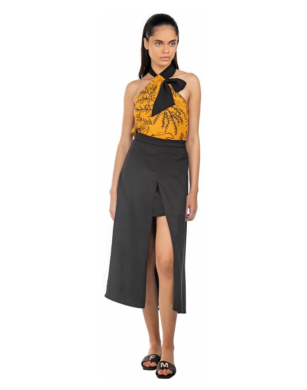 Blusa Frente Única em Estampa Exclusiva
