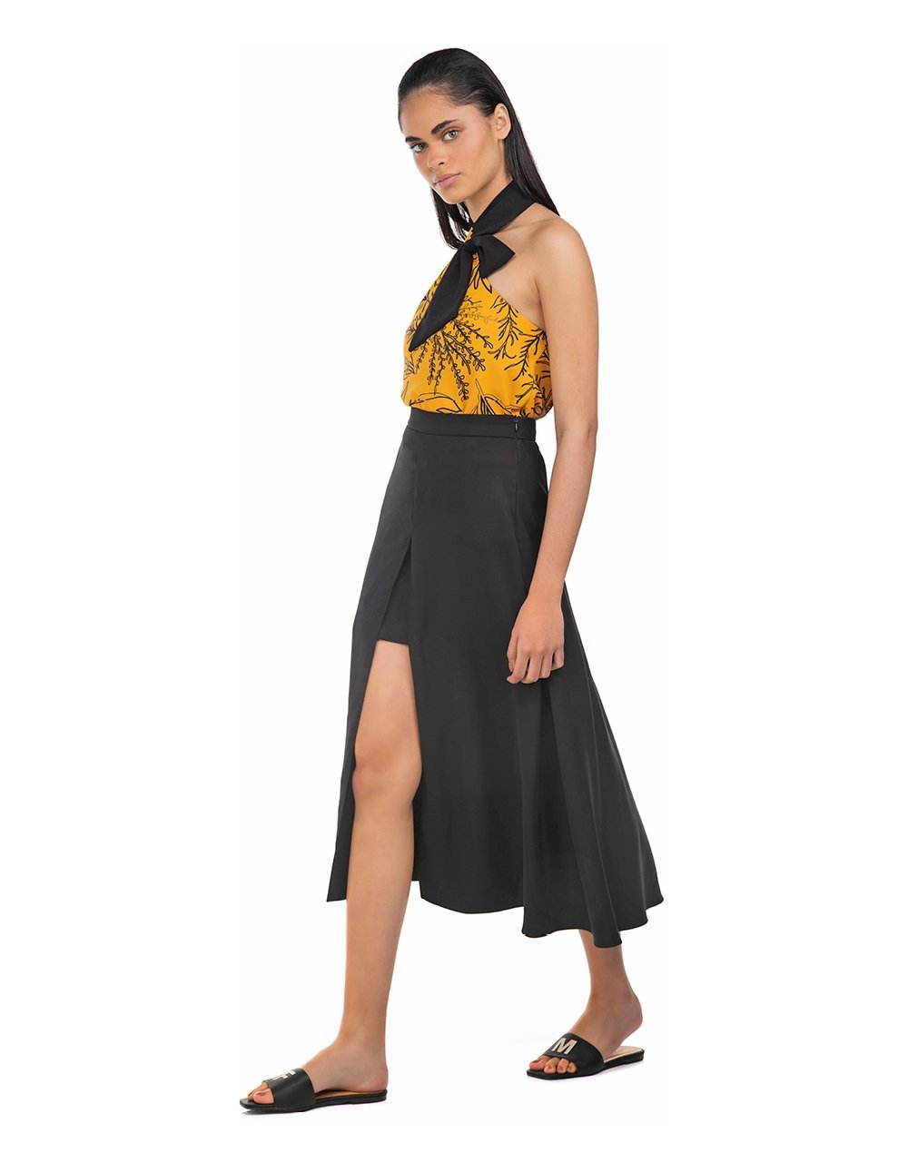 Blusa Frente Única em Estampa Exclusiva