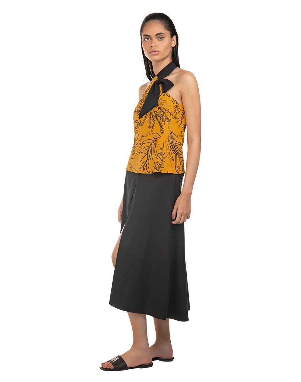 Blusa Frente Única em Estampa Exclusiva
